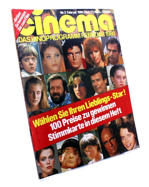 Cinema - Das Kinoprogramm Filmzeitschrift Magazin Nr. 21: Wählen Sie Ihren Lieblings-Star!